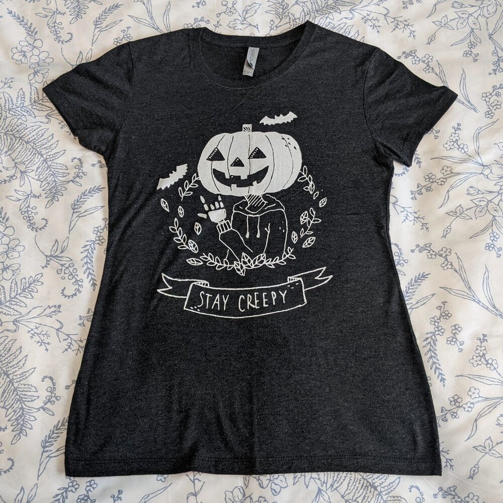 TeePublic Stay Creepy Pumpkin T-shirt